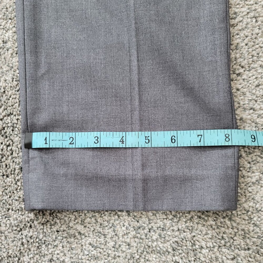 Men's Savane  Grey Dress Pants 33 x32 - Picture 9 of 10
